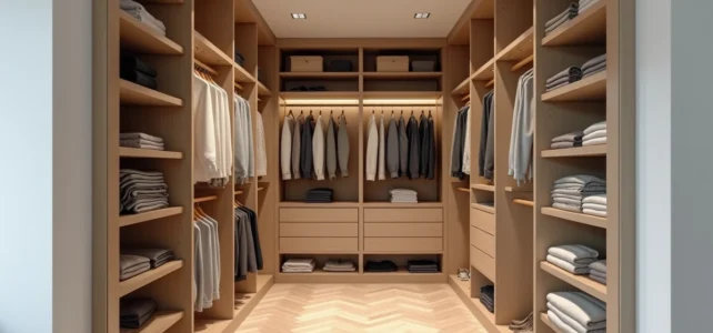 Comment choisir les dimensions idéales d’un dressing pour deux personnes ?